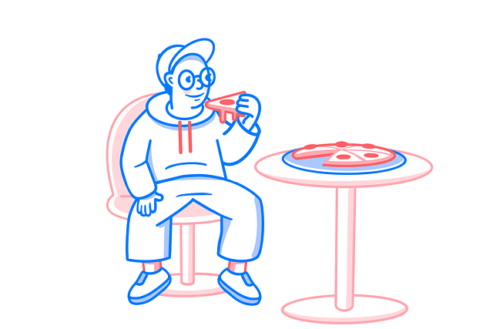Pizza surgelée